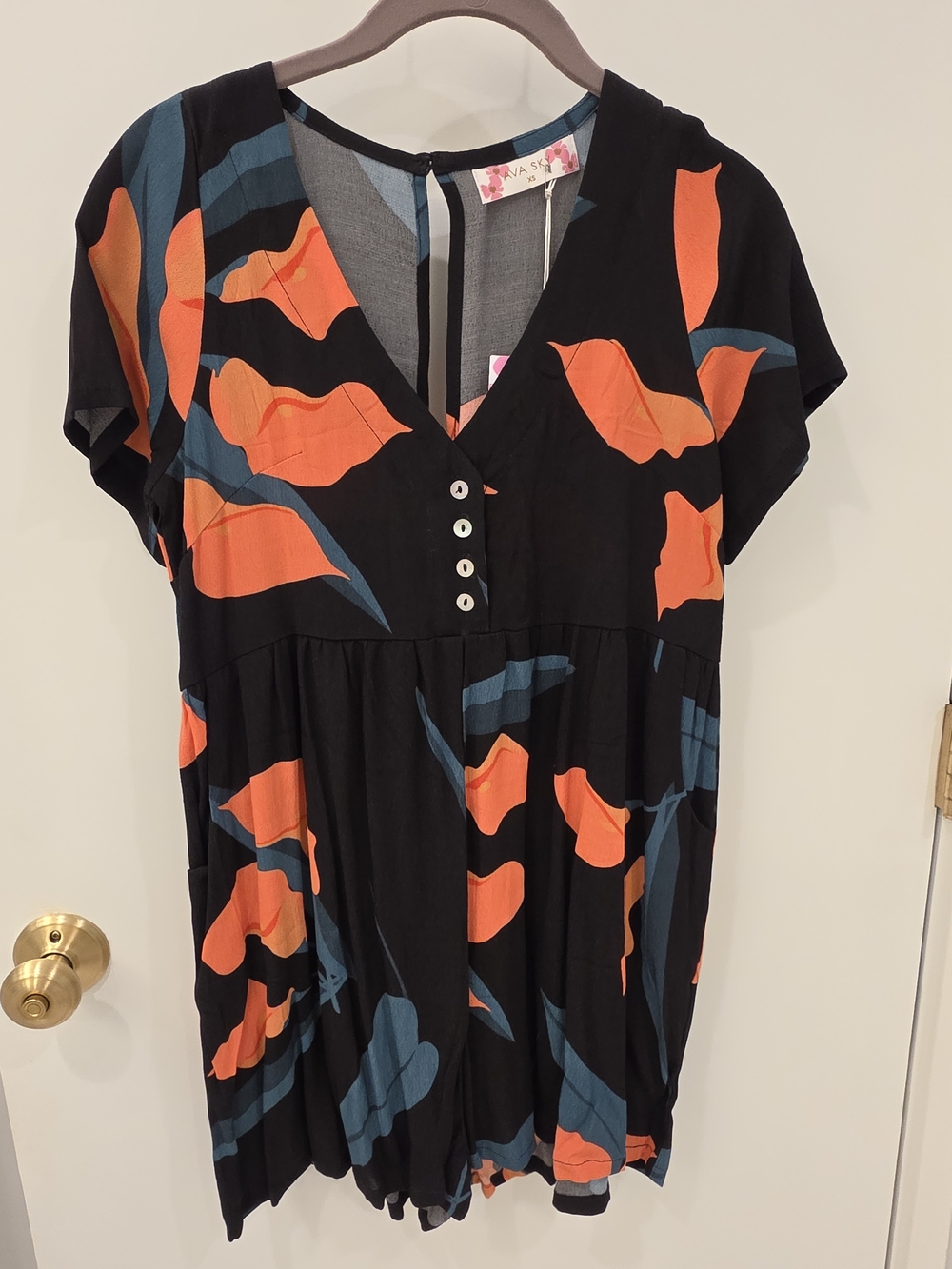 Ava Sky Romper Greta